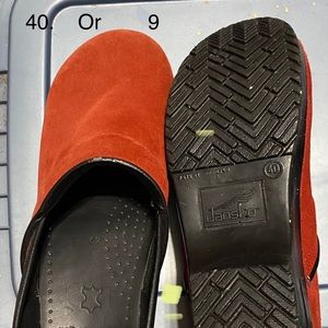 Dansko slide in clogs